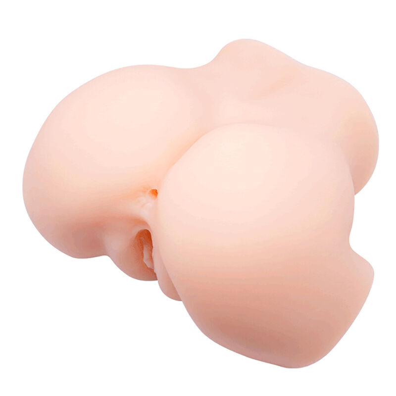 Wibrujący masturbator Crazy Bull z dwoma otworami