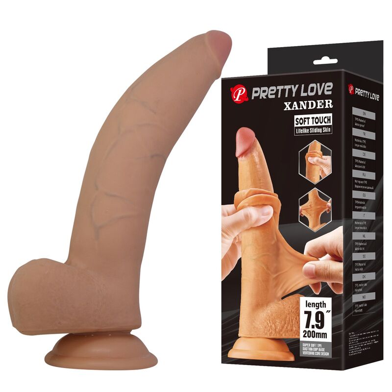 Realistyczny dildo Pretty Love Xander, 20 cm