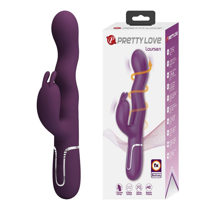 Pretty Love Loursen, wibrator typu króliczek z funkcją ruchu posuwisto zwrotnego