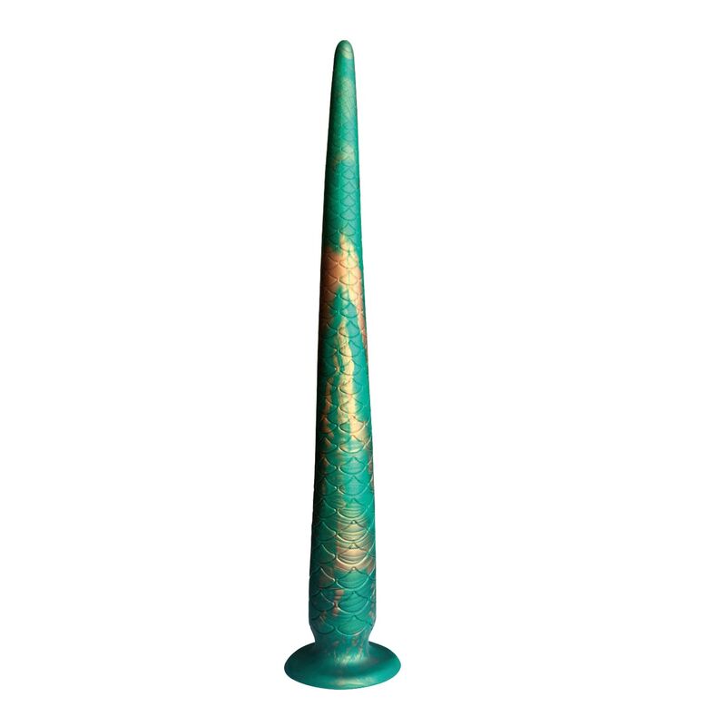 POWER MONSTERS Wildwyrm Tail, silikonowe dildo fantasy, 47 cm