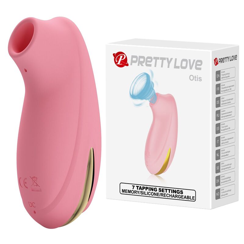 Stymulator łechtaczki Pretty Love Otis w kolorze różowym