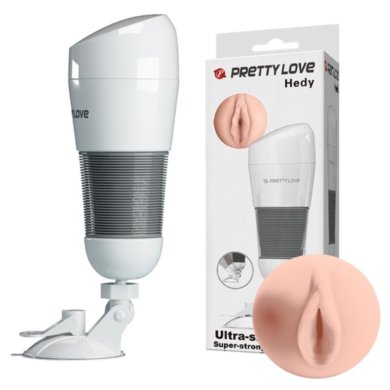 Masturbator Pretty Love Hedy z przyssawką