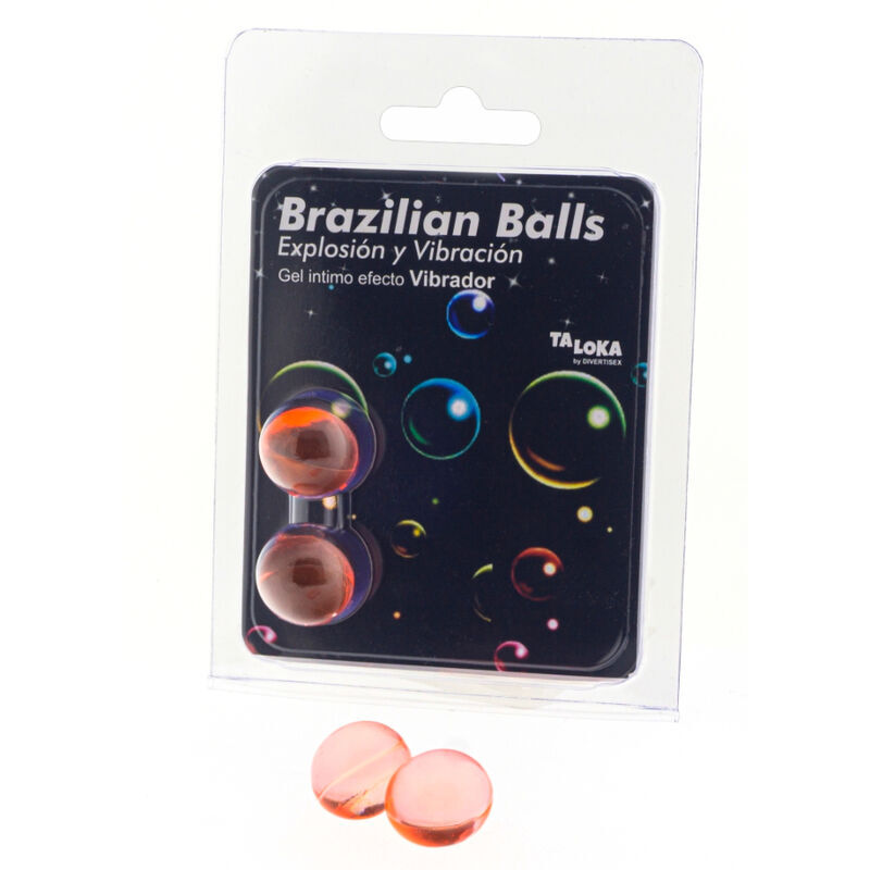 Kulki TALOKA Brazilian Balls z efektem wibracji, 2 sztuki