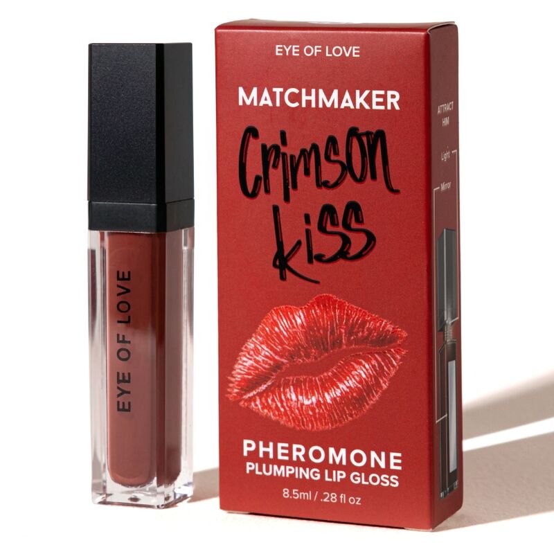 EYE OF LOVE Matchmaker Crimson Kiss błyszczyk do ust, czerwony