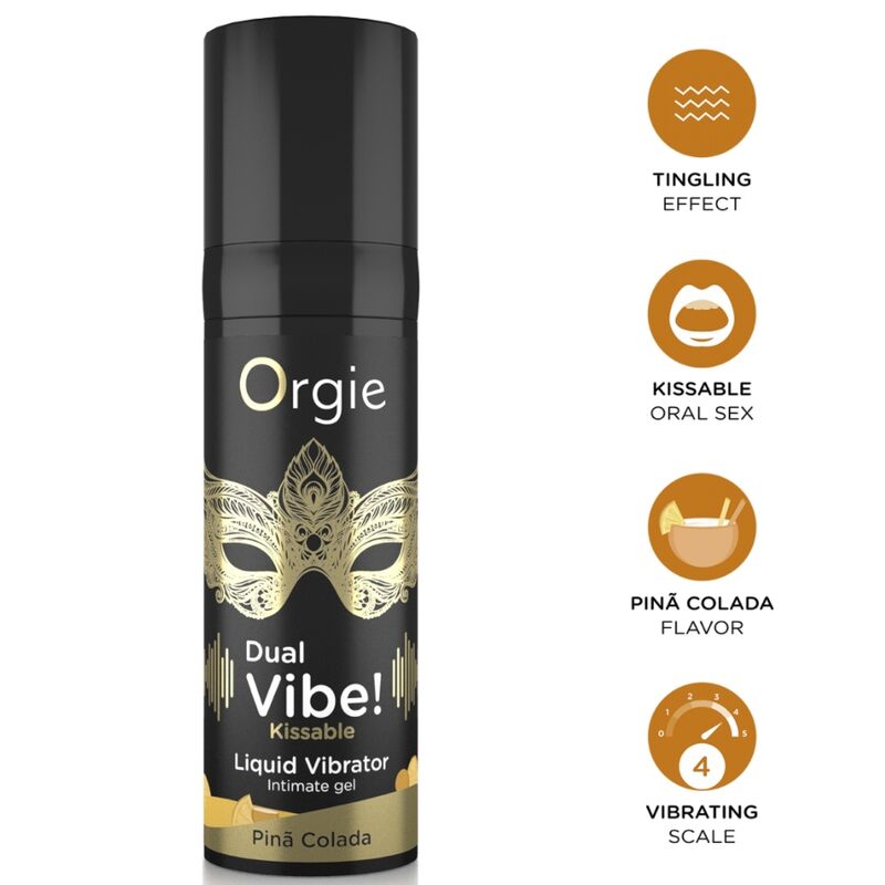 ORGIE Dual Vibe żel stymulujący Piña Colada 15 ml