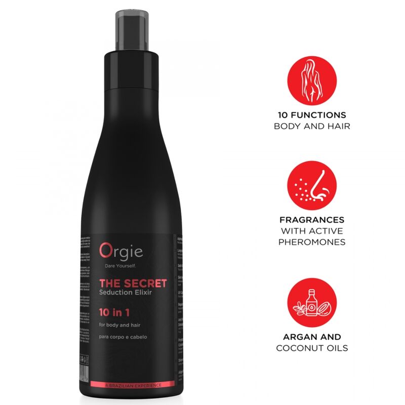 ORGIE The Secret Seduction Elixir, balsam do ciała i włosów, 200 ml