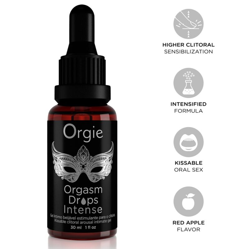 ORGIE Orgasm Drops Intense Extreme, stymulujące krople rozgrzewające, 30 ml