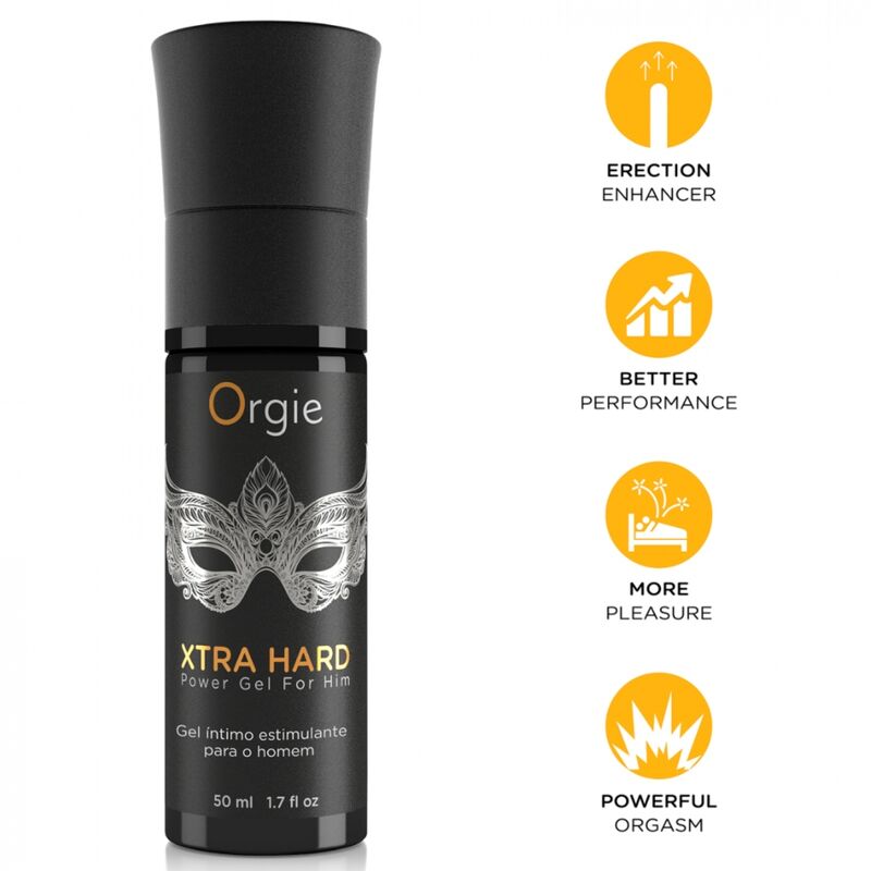 Stymulujący żel dla mężczyzn ORGIE Xtra Hard, 50 ml