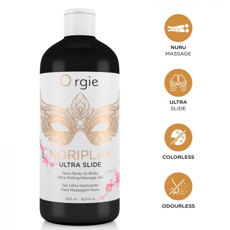 ORGIE Noriplay Ultra Slide żel do masażu Nuru 500 ml