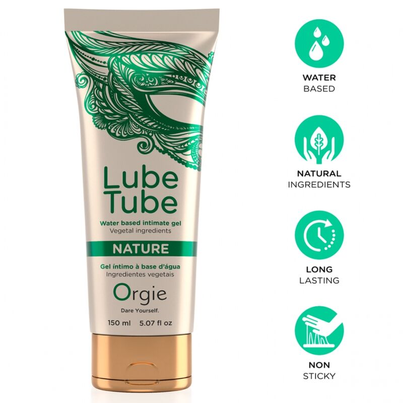 Lubrykant na bazie wody ORGIE Nature, 150 ml