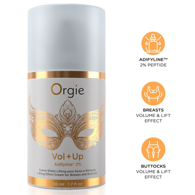 Krem ORGIE Vol+Up do pielęgnacji skóry biustu i pośladków, 50 ml