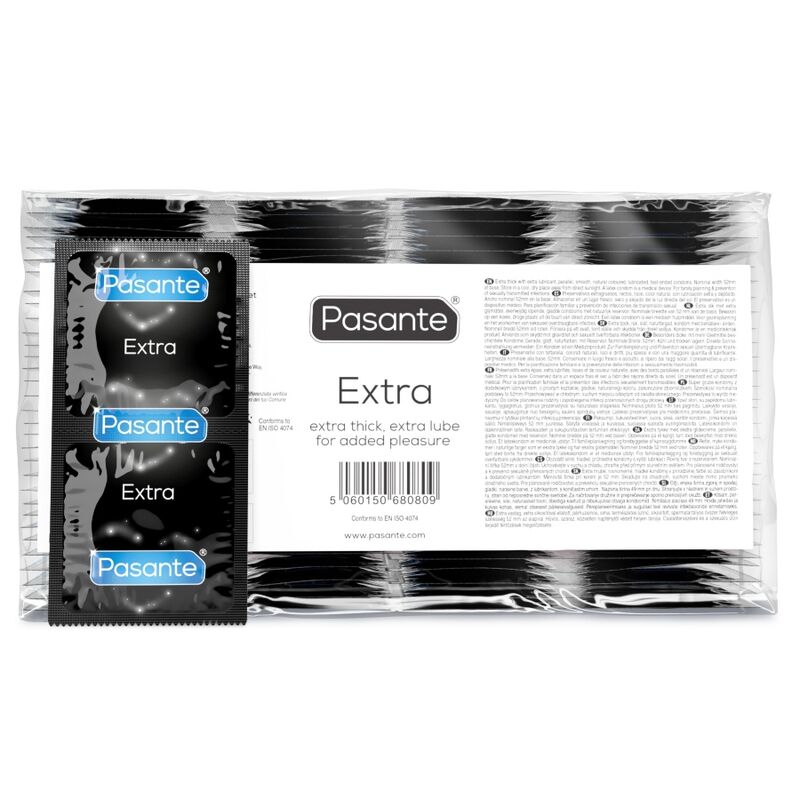 Prezerwatywy PASANTE Extra, 144 sztuki