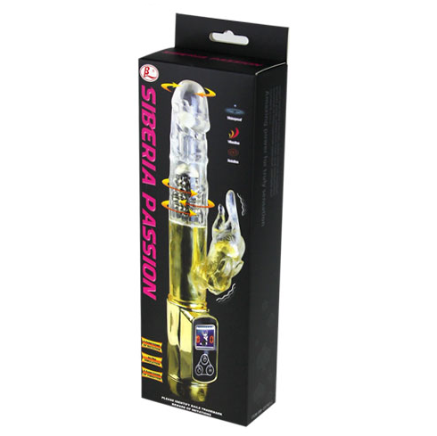 Wibrator króliczek BAILE Siberia Passion Gold