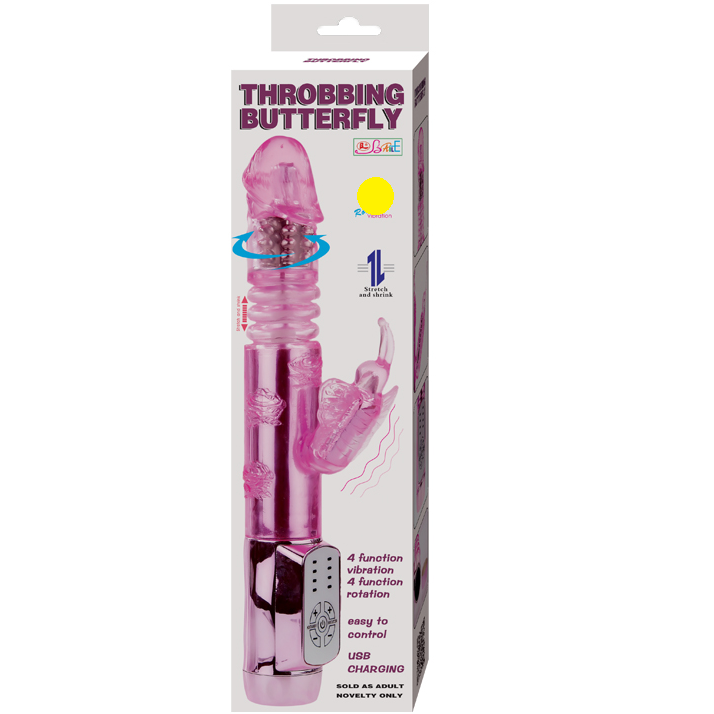 Wibrator BAILE US Rabbit Throbbing Butterfly