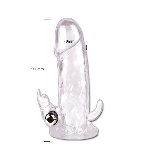 BAILE FOR HIM Brave Man Rabbit I nakładka na penis z bulletem