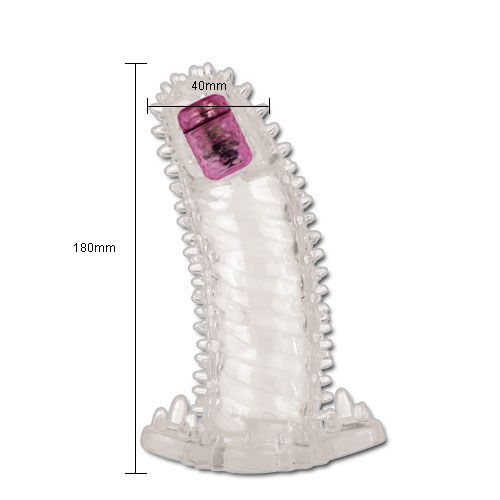 BAILE Brave II nakładka na penis z czujnikiem ruchu