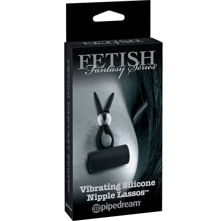 Wibrujące klamry na sutki Fetish Fantasy Limited Edition