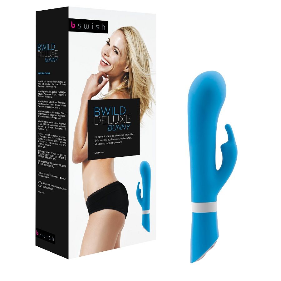 Wibrator króliczek B SWISH Bwild Deluxe Bunny w kolorze jadeitowym