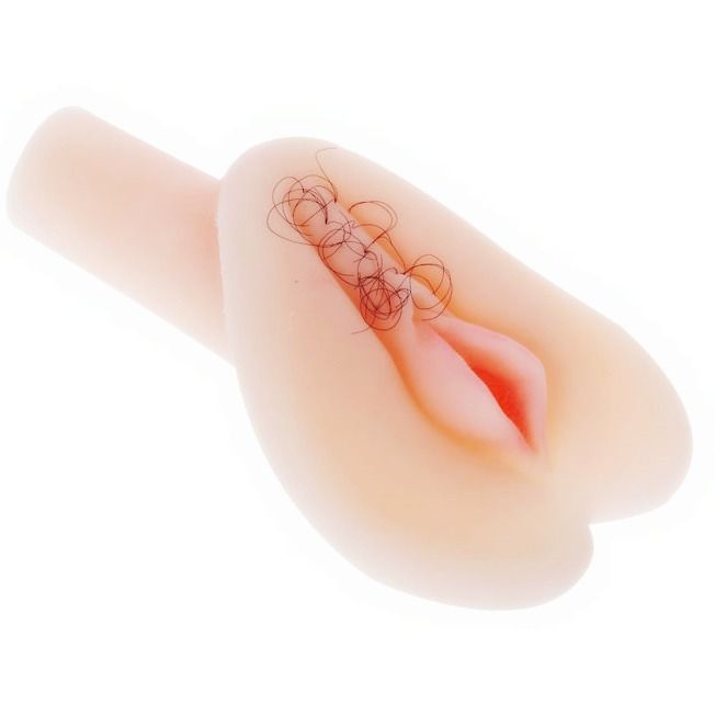 Wibrujący masturbator BAILE FOR HIM z otworem przypominającym pochwę i odbyt
