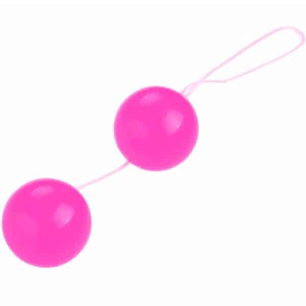 Kulki gejszy BAILE Twins Balls, różowe