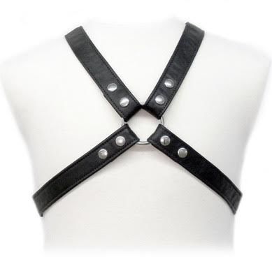 Męski harness skórzany LEATHER BODY