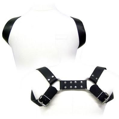 LEATHER BODY męska uprząż w stylu kaburowym
