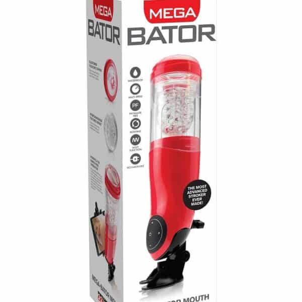 EXTREME TOYZ Mega Bator masturbator z rotacją i wibracjami