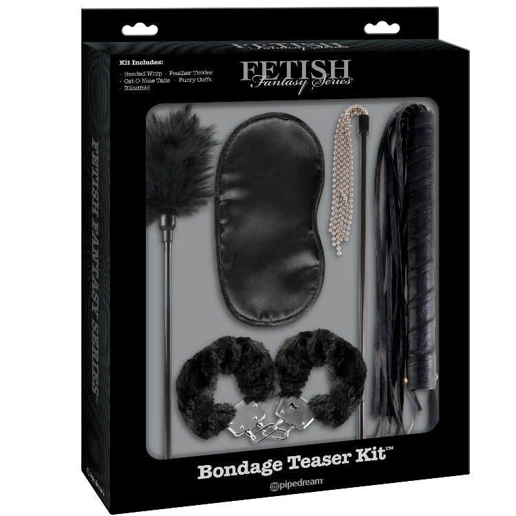 Fetish Fantasy Bondage Teaser Kit, zestaw prezentowy z akcesoriami erotycznymi