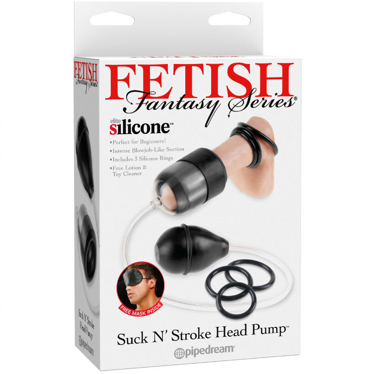 Masturbator Fetish Fantasy Suck N’ Stroke z pompką próżniową
