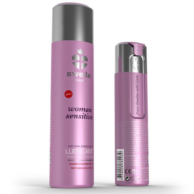 Swede Woman Sensitive, lubrykant na bazie wody, 60 ml