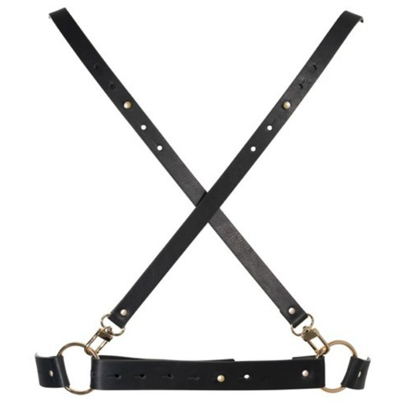 Czarny harness Bijoux Indiscrets Maze X