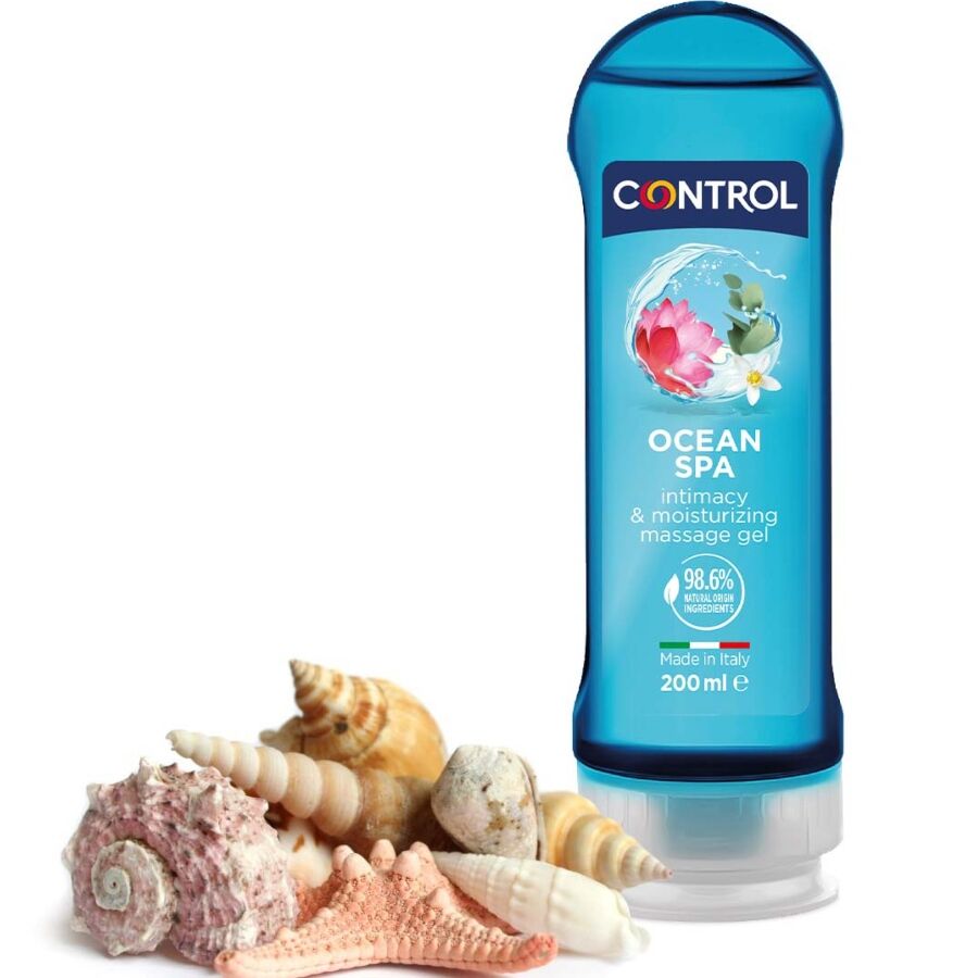 Control Mediterranean Sea żel do masażu 2 w 1, 200 ml