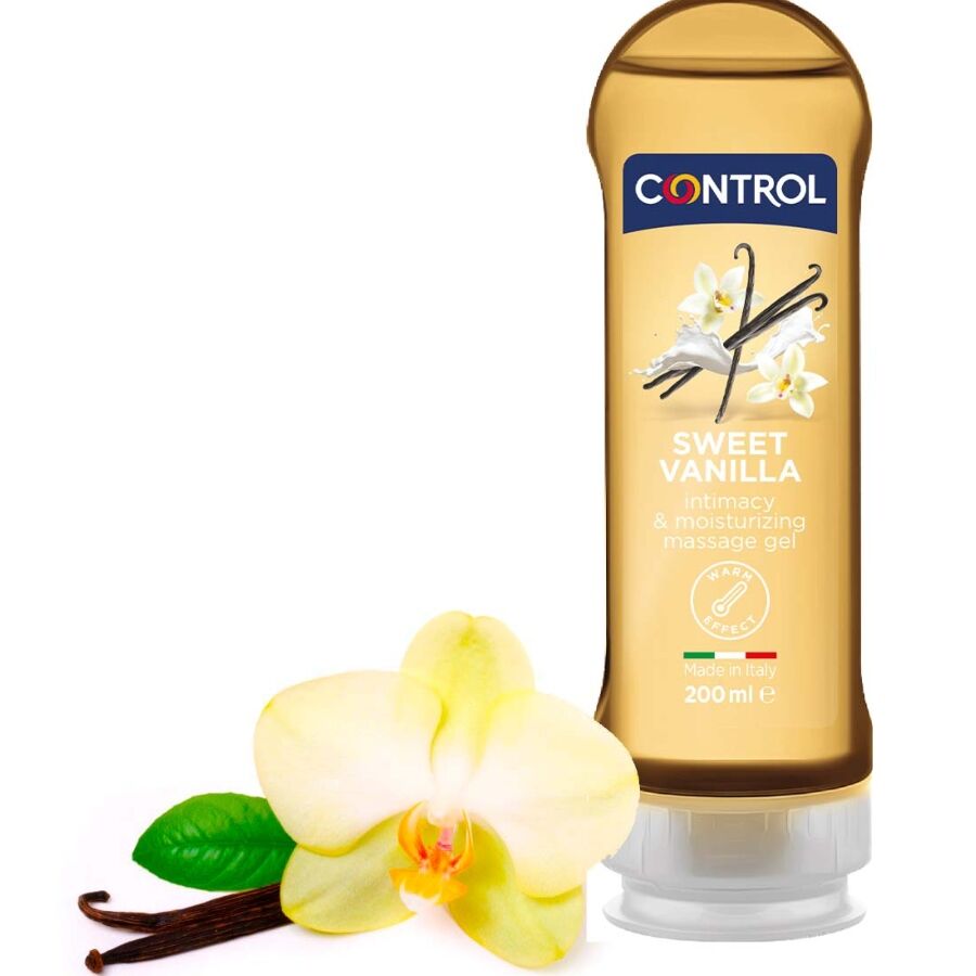 Żel do masażu CONTROL Madagascar Sweetness 2 w 1, 200 ml