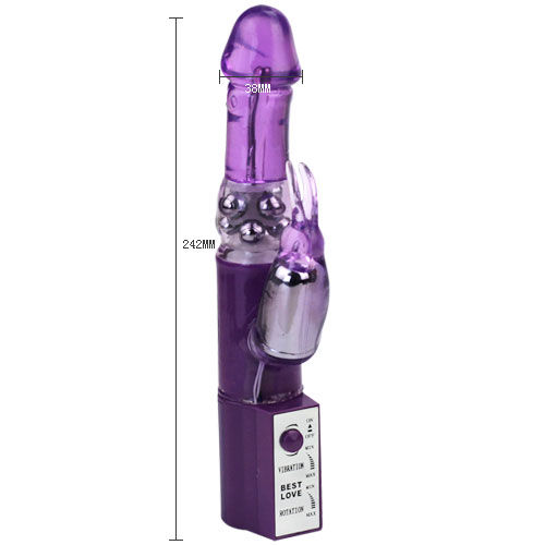 BAILE HOT LADY II wibrator typu rabbit z rotacją