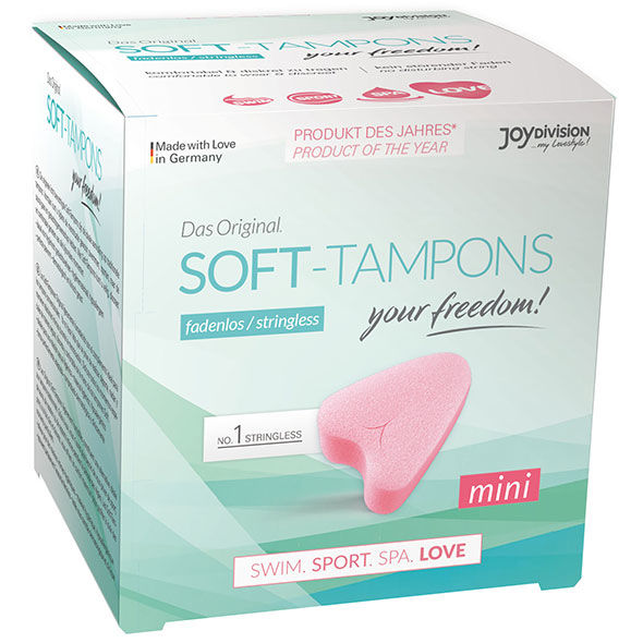 JOYDIVISION Original Soft-Tampons Mini, 3 sztuki