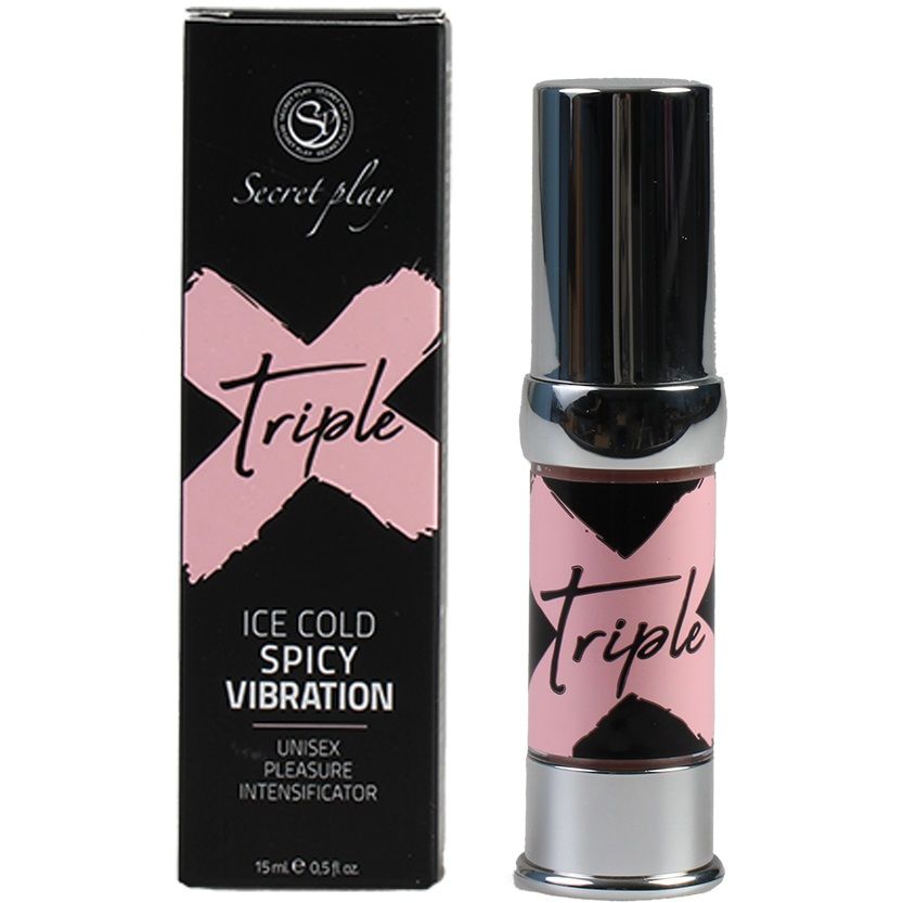Stymulujący żel unisex SECRETPLAY Triple X, 15 ml