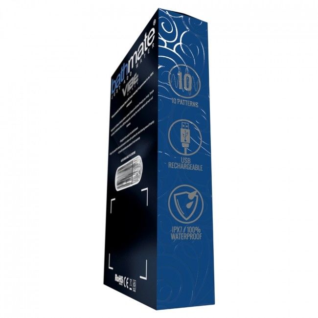 Minibrator BATHMATE Vibe, srebrny