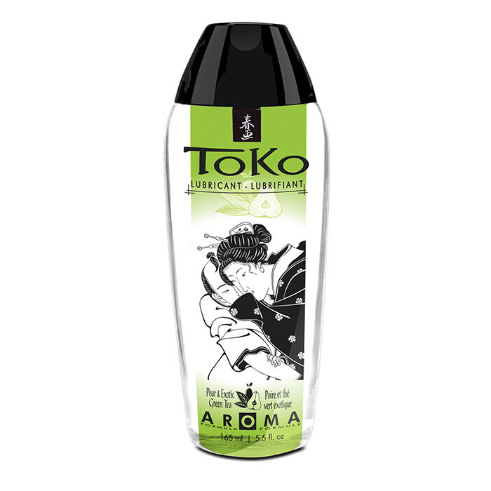 Lubrykant Shunga Toko o smaku gruszki i egzotycznej zielonej herbaty, 165 ml