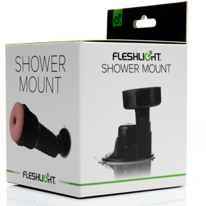 Adapter do montażu pod prysznicem z przyssawką do masturbacji bez użycia rąk FLESHLIGHT