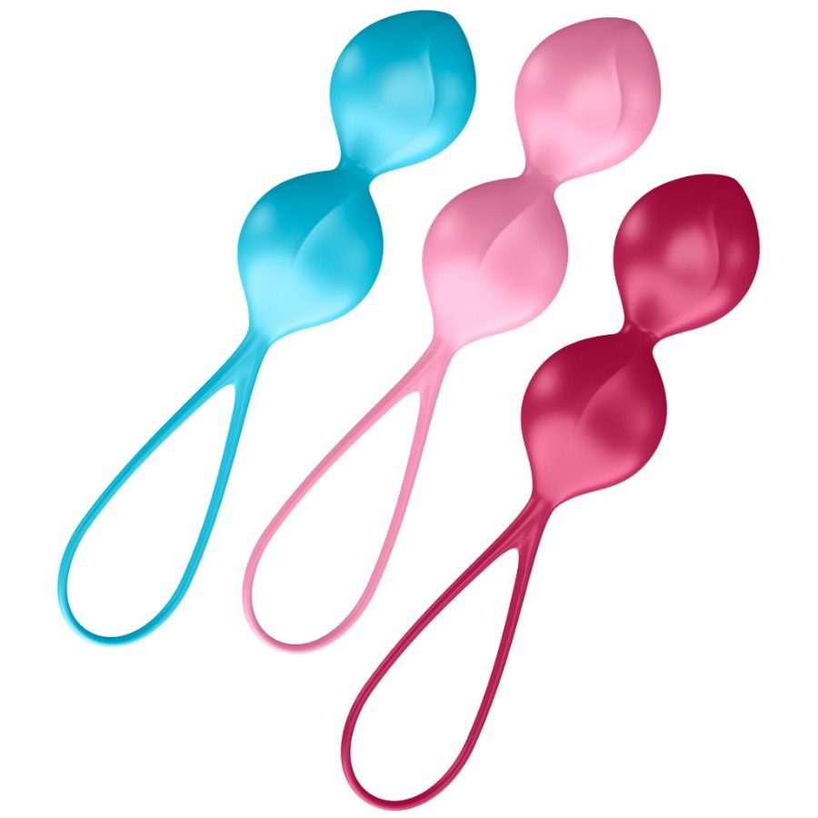 Satisfyer Loveballs Training Set 2 silikonowe kulki gejszy
