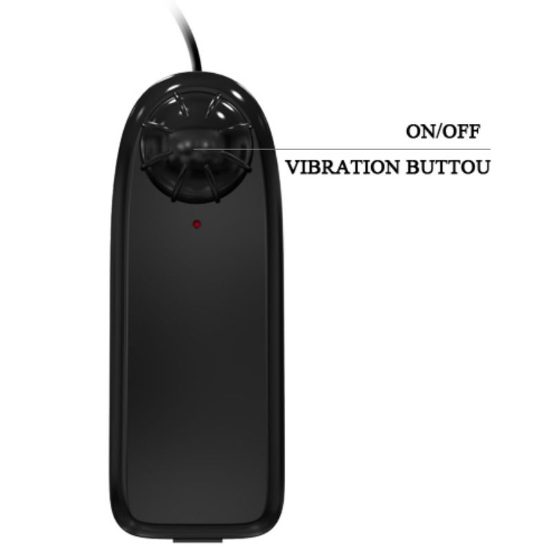 Wibrator dildo BAILE Arbitrariness z przyssawką