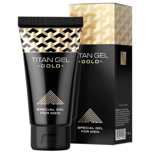 TITAN GEL Gold żel do masażu penisa, 50 ml