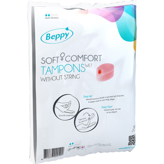 BEPPY Soft Comfort Wet miękkie tampony, 30 sztuk