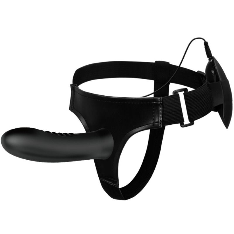 Wibrator Pretty Love Myron do strap-on z pustym w środku trzonem