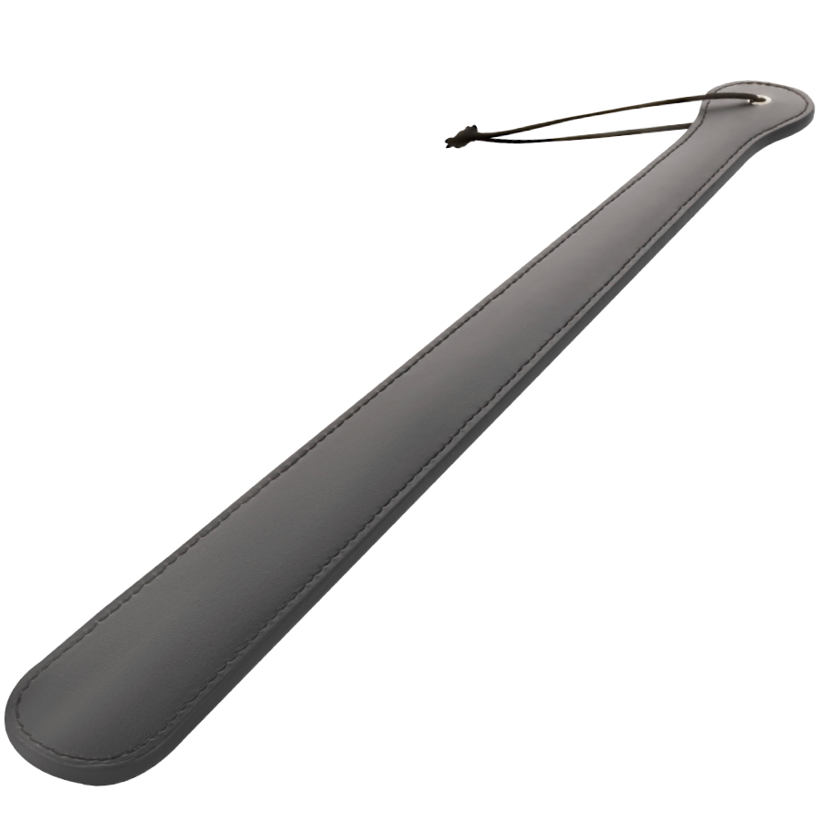 BDSM paddle DARKNESS Sensations, 48 × 5 cm, czarne