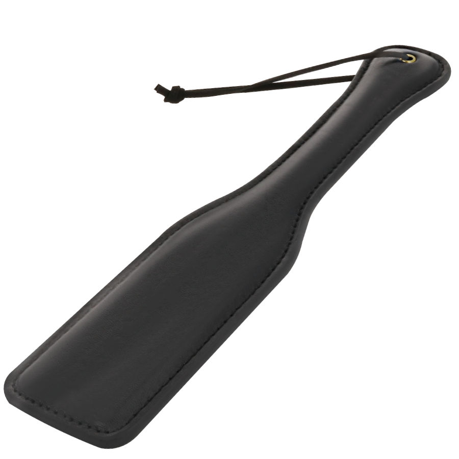 Skórzana packa DARKNESS SENSATIONS, czarna, 32 × 6 cm