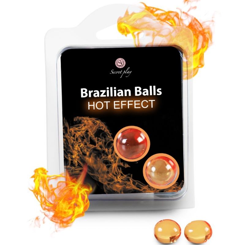 Secretplay Brazilian Balls: rozgrzewające kulki nawilżające