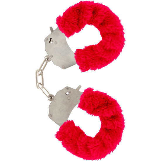 Kajdanki TOYJOY Furry Fun z pluszem