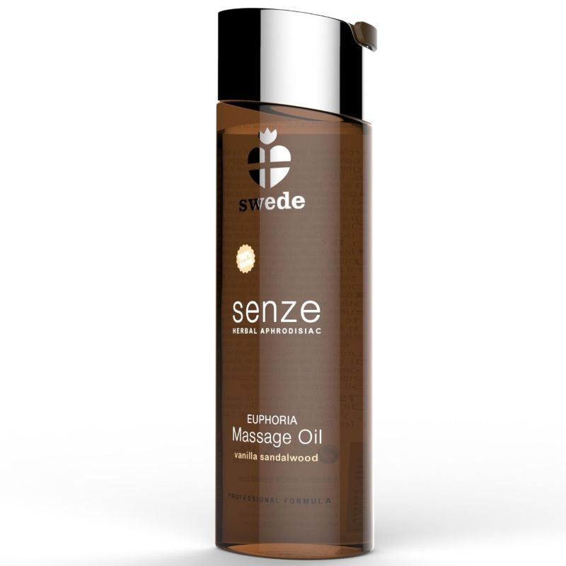 Olejek do masażu SWEDE Euphoria z wanilią i drzewem sandałowym, 150 ml