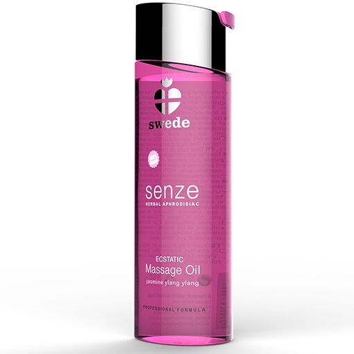 Olejek do masażu SWEDE Ecstatic o zapachu jaśminu i ylang ylang, 75 ml